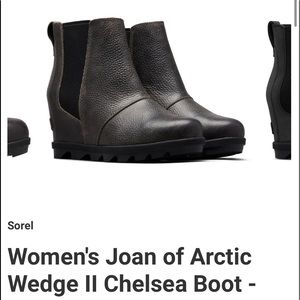 Sorel Wedge II Boot Chelsea Size 9. Color ‘Quarry’